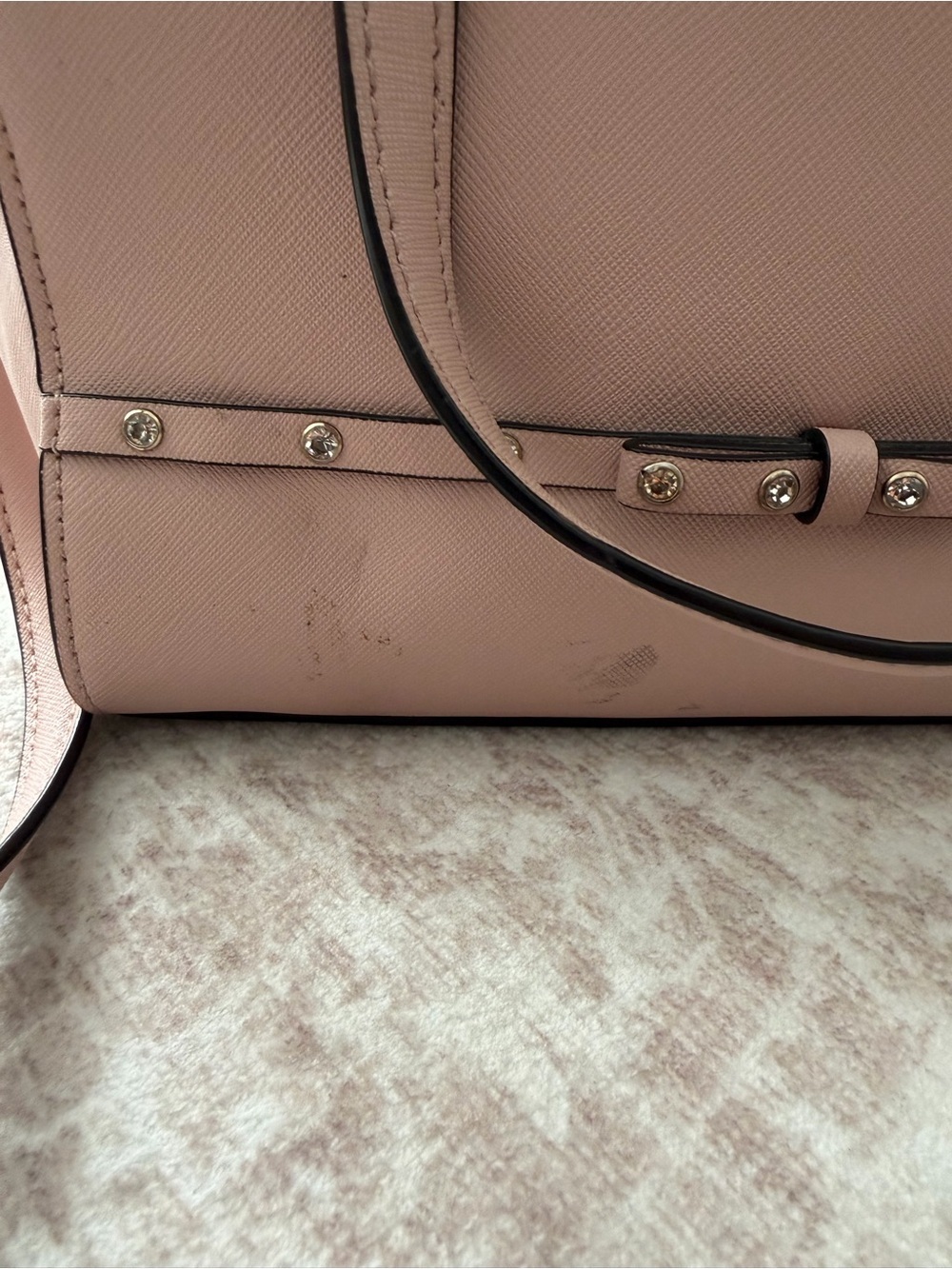 KATE SPADE - Laurel Way Jeweled Small Hadlee Satchel - Picture 4 of 9